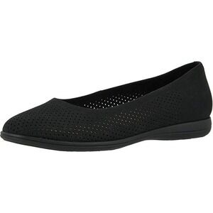 Trotters Darcey Black Perforated Flats Women's 7.5M – New With Tags